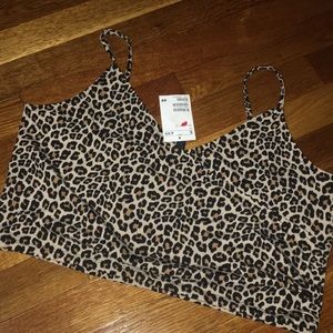 Cheetah Crop tank